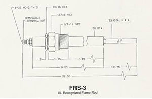 Auburn Flame Rod FRS-3