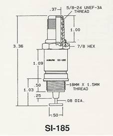 Auburn Shielded Ignitor SI-185