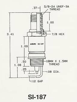 Auburn Shielded Ignitor SI-187